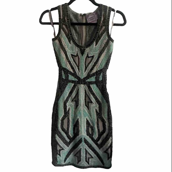 Herve Leger Knit Bandage Dress - Picture 3 of 6